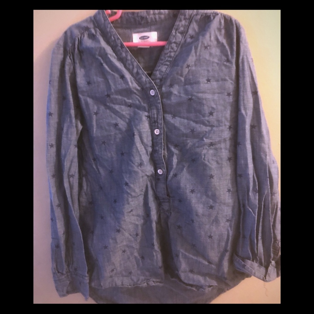 Girls denim shirt